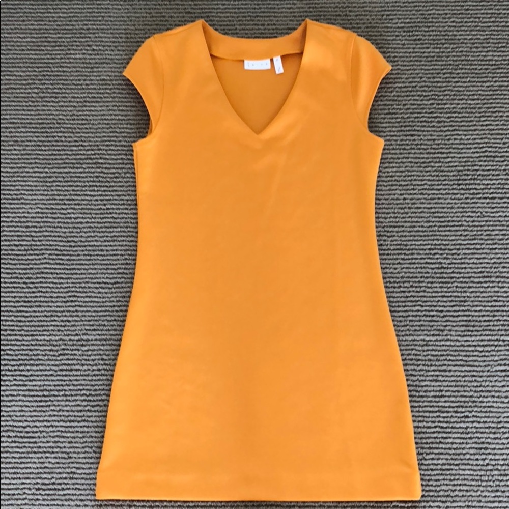 Leith mustard yellow mini from Nordstrom